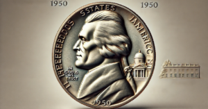 1950 Jefferson Nickel