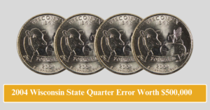 2004 Wisconsin State Quarter Error Worth $500,000