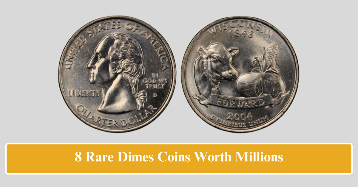 8 Rare Dimes Coins Worth Millions