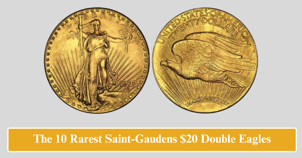 The 10 Rarest Saint-Gaudens $20 Double Eagle