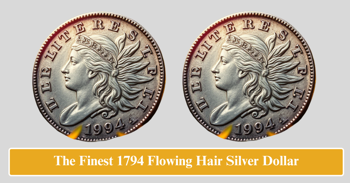 The Finest 1794 Flowing Hair Silver Dollar